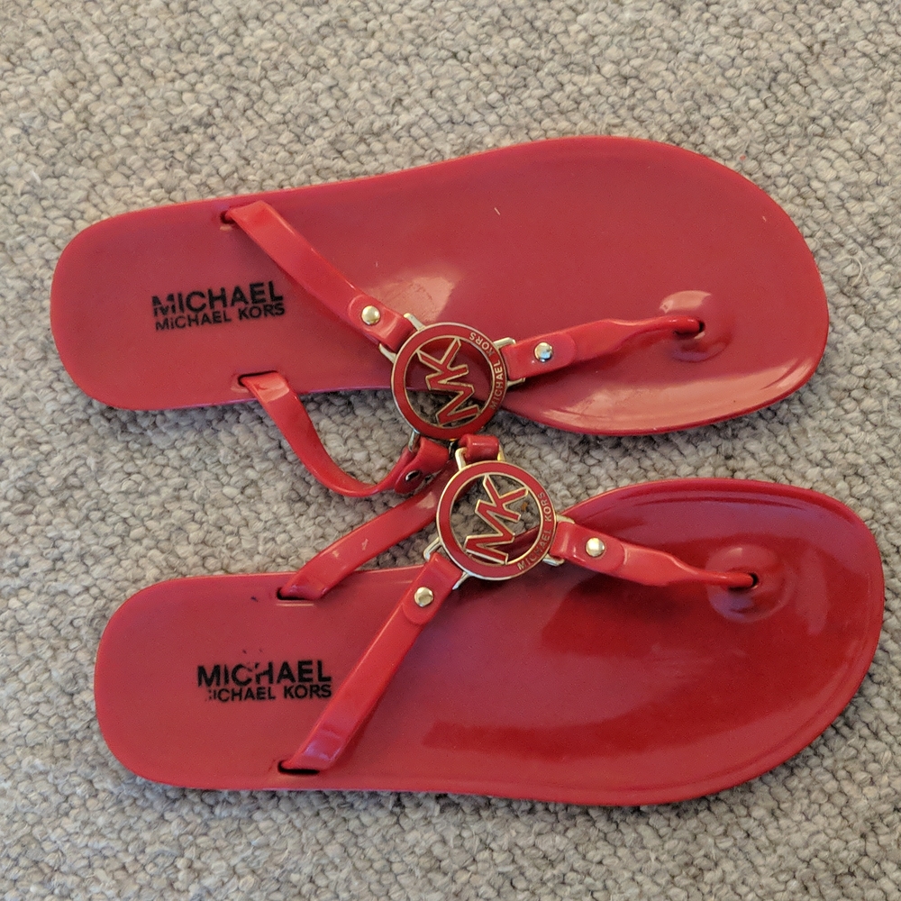Michael Kors Jelly Sandals size 8